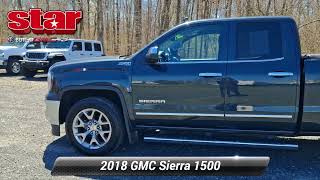 Certified 2018 GMC Sierra 1500 SLT, Quakertown, PA Q460514A