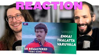 Kadhalukku Mariyadhai (1997) Ennai Thalatta Varuvala - Favorite Song Reaction (re-upload) | Vijay