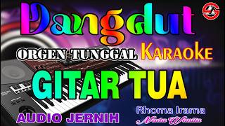 Gitar Tua - Karaoke (Nada Wanita) Rhoma Irama - Dangdut Orgen Tunggal