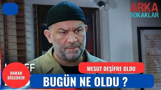 Deşifre olan Mesut'un hayatı tehlikede  Arka Sokaklar 674  Bölüm