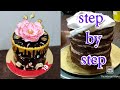 best chocolate birthday cake recipe l so easy birthday cake recipe l tutorial made by mangesh dawani