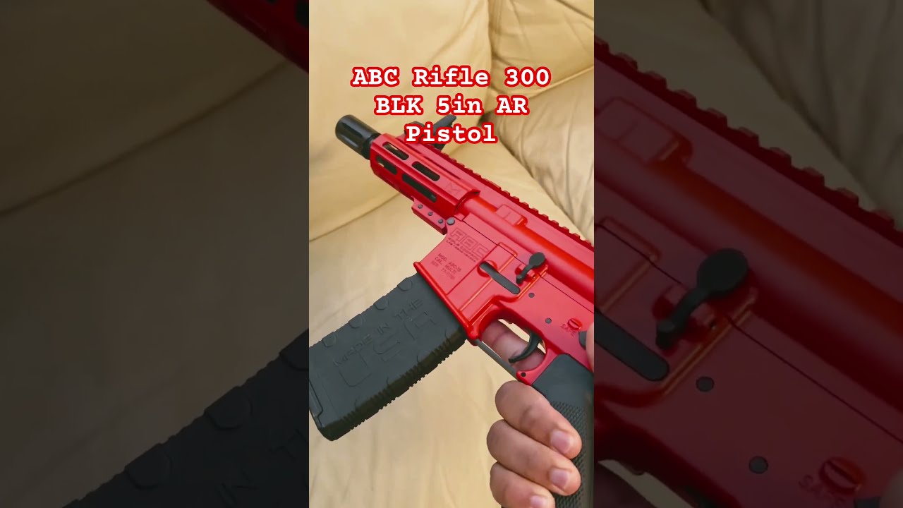ABC Rifle 300 BLK 5 Inch AR 15 Pistol Ar15 300blackout Arp