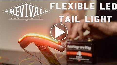 Flexible Brake and Turn Signal LED - Revival Cycles Tech Talk