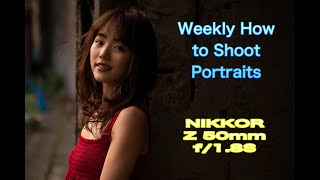 Nikon Z 6 + NIKKOR Z 50mm f/1.8S  　夕暮れのポートレート |　MODEL:御木ももあ【Webカメラマン】