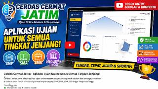Cerdas Cermat Jatim  App Ujian Online Modern untuk Semua Jenjang | SMP SMA SMK SD Perguruan Tinggi screenshot 1