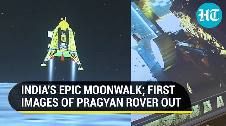 Chandrayaan-3: First Images Of Pragyan Rover Rolling Out From Vikram Lander | Watch