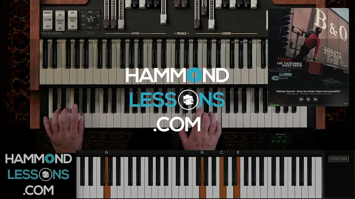 Hammond Lessons | How to comp Jimmy Smith 's Midni...