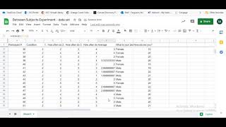 Google form responses to one data set