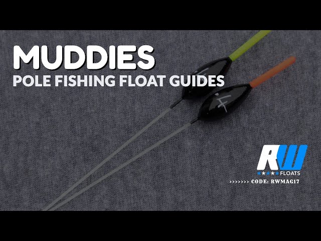 Pole Fishing Floats - Muddies / RW Floats - Handmade Pole Fishing Floats 