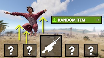 This Modded Rust Server Gives Random Items Everytime You Jump