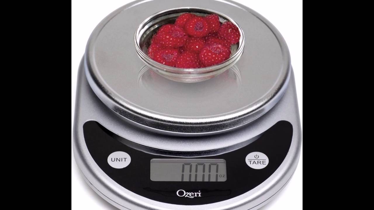 Ozeri Pronto Digital Multifunction Kitchen and Food Scale