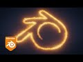 Blender Tutorial - How to Create a Fire Trail