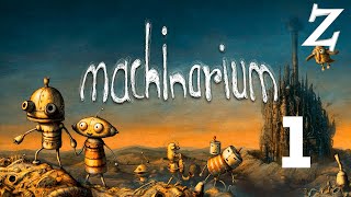 Заквиель играет в игру Machinarium — Часть 1