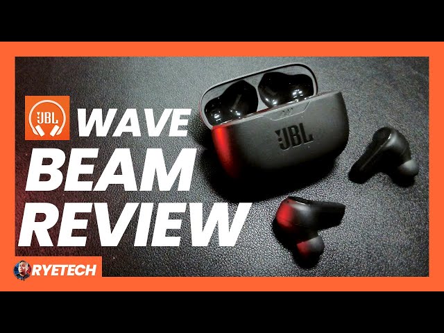 Беспроводные вакуумные TWS наушники JBL WAVE BEAM Blue