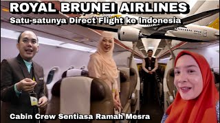 LAST MINUTES PULANG INDONESIA NAIK ROYAL BRUNEI TAK SANGKA CABIN CREW NYA SEPERTI INI❗️