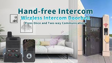 HI05 Get to know a product: Voice Intercom Wireless Doorphone Intercom Doorbell