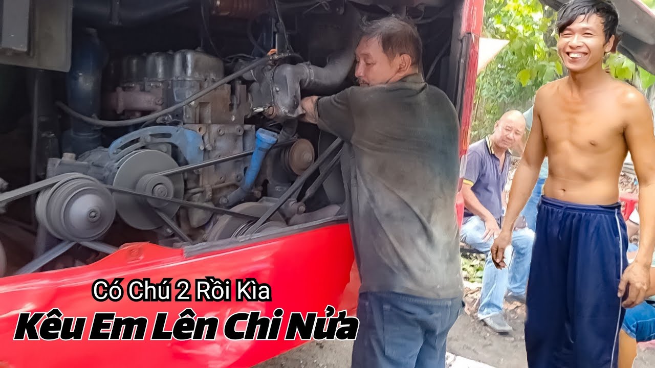 Lộc Lên SG Sửa Xe Giường Nằm,Gặp Ngay Thợ Máy Của Nhà Xe,Tại Sao Như Vậy ?