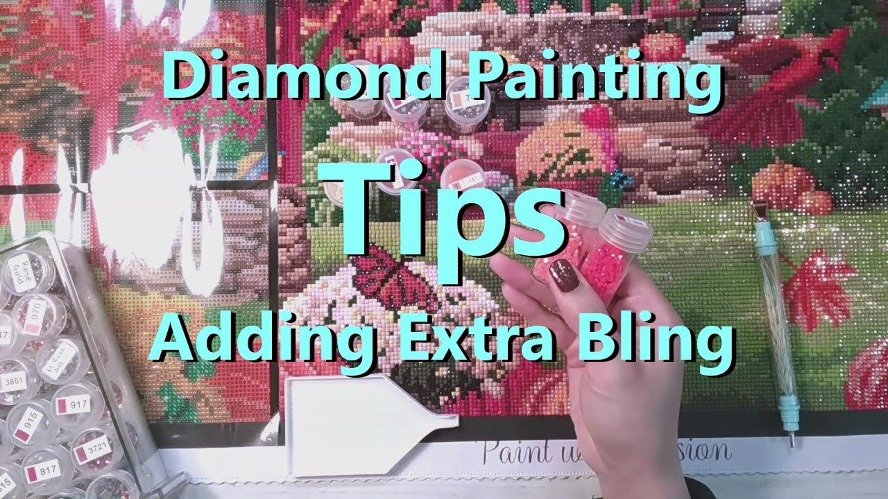 Working on another @paintgem painting! 😍 #diamondpainting #diamondpai