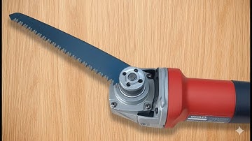 Millions Don’t Know This Secret! Attach an Angle Grinder to a Saw and See What Happens!