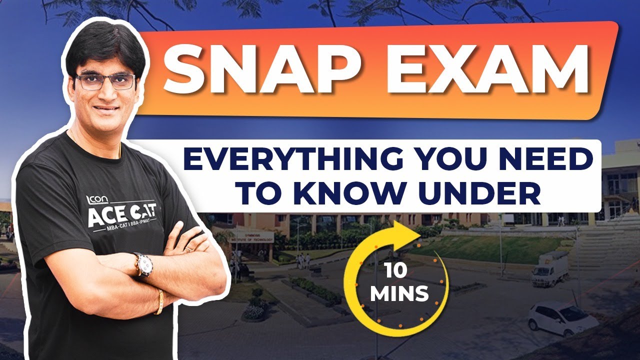 SNAP Exam in 10 Mins? Here's What You Need to Know! - YouTube