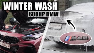 Cleaning a DIRTY 600HP BMW | Winter Wash
