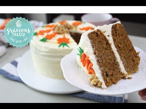 Eggless Super Moist Carrot Cake | Easter Special