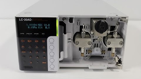 Shimadzu LC-20AD HPLC Pump - 11931