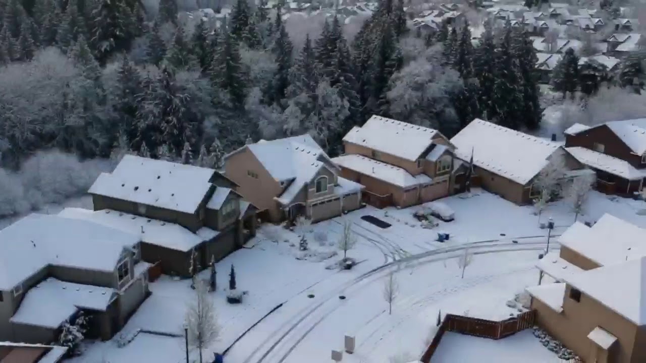 Mt Ridgefield View of Ridgefield, WA Mt. Vista 2/19 - YouTube