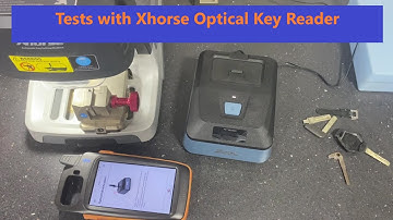 Xhorse Optical Key Reader - Blade Skimmer Key Bitting Identification Device