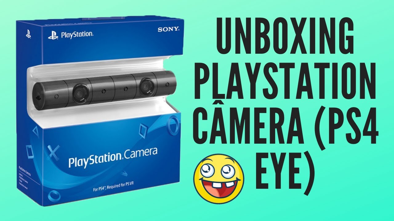 PS4 CÂMERA (Playstation Câmera) (PS4 EYE) UNBOXING BR YouTube