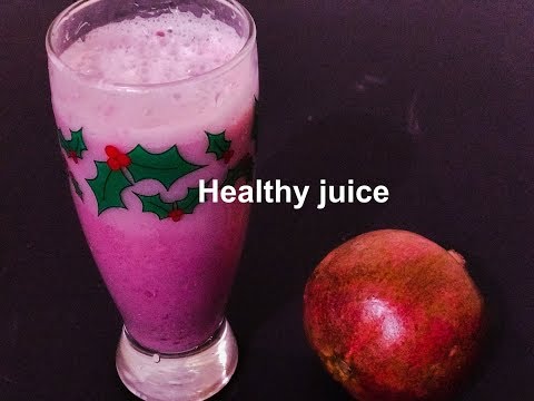 how-to-make-pomegranate-juice/pomegranate-milk-shake-recipe-/-healthy-pomegranate-juice
