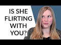 HOW TO TELL IF A GIRL IS FLIRTING WITH YOU 😅 (5 SIGNS SHE IS!)