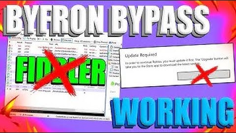 How To Bypass The "UPDATE REQUIRED" Message in 30 Second| Roblox Byfron Anti-Cheat | *NEW TUTORIAL*