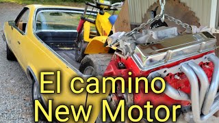 Installing a Chevy 350 motor. In a 1981 El camino