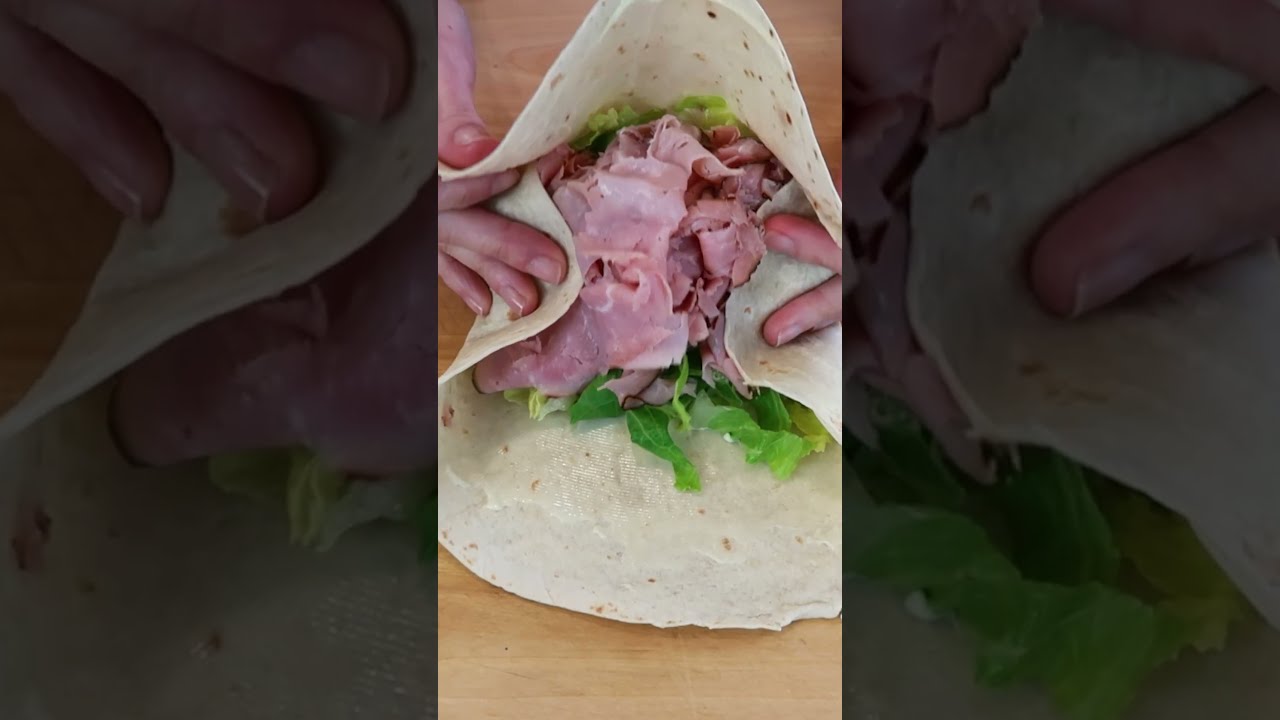 How To Fold A Lunch Wrap So It Doesn T Fall Apart 