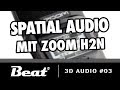 VR-Tutorial: 360 Grad Video mit 3D Spatial Audio vertonen mit Zoom H2N | Ambisonics | 3D Audio #03