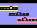 Responsive Animated Gooey Tab Bar Using HMTL CSS &amp; JS | Gooey Effect CSS | Tab Bar Animation CSS