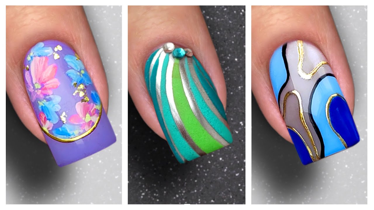 The 45 pretty nail art designs that perfect for spring looks 24