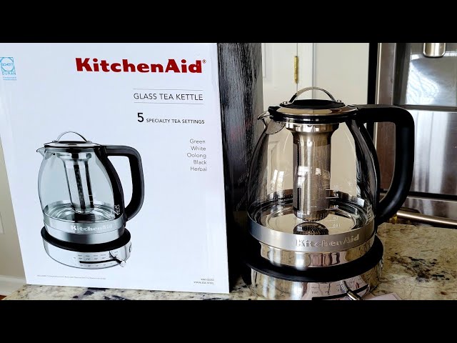 ARTISAN 1.5 L GLASS TEA KETTLE 5KEK1322SS