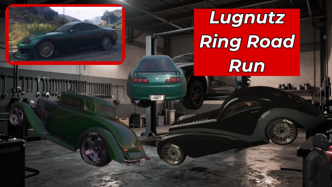 Testing Classic Cars on the GTA V Ring Road Run | Lugnutz Ring Road Run