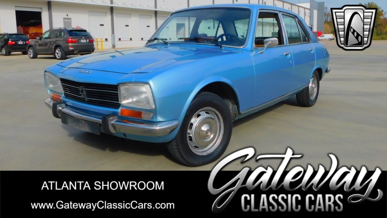 1979 Peugeot 504 - Gateway Classic Cars - #2862-ATL - YouTube