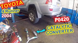 Toyota 4Runner Catalytic converters Replacement P0420