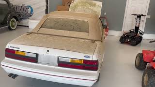 1984 Ford Mustang Convertible Turbo GT 350/20th Anniversary Sports Car
