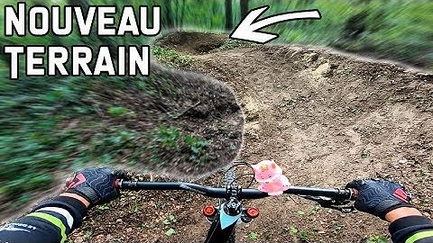 ON CONSTRUIT UNE PISTE DANS LA FORÊT ! #1