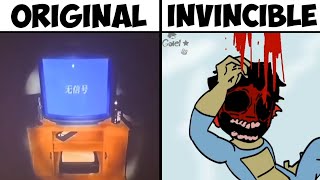 No Signal Original vs Invincible Version