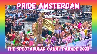 🏳️‍🌈 THIS IS HOW AMSTERDAM CELEBRATES PRIDE | CANAL PARADE 2023 🇳🇱 August 5, 2023