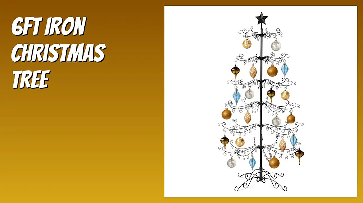 REVIEW (2025): 6ft Iron Christmas Tree. Features.