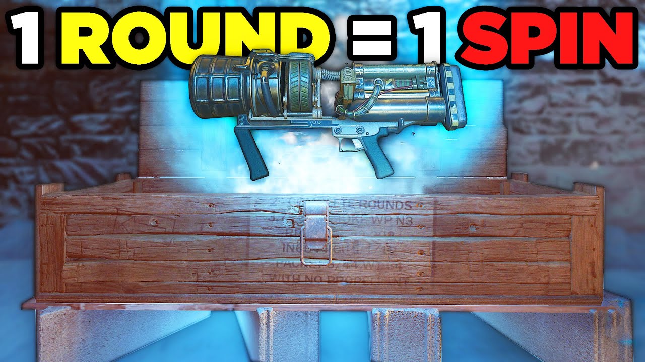 Каждый раунд = 1 вращение таинственной коробки (BO3 Зомби)