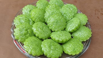 BÁNH BÒ HẤP LÁ DỨA TỪ BỘT PHA SẴN đơn giản và tiện lợi