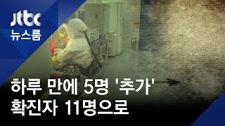 신종 코로나 확진자 11명으로 늘어…첫 '3차 감염' 발생 / JTBC 뉴스룸